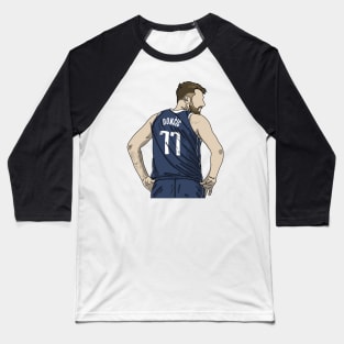 Luka Doncic Back Baseball T-Shirt